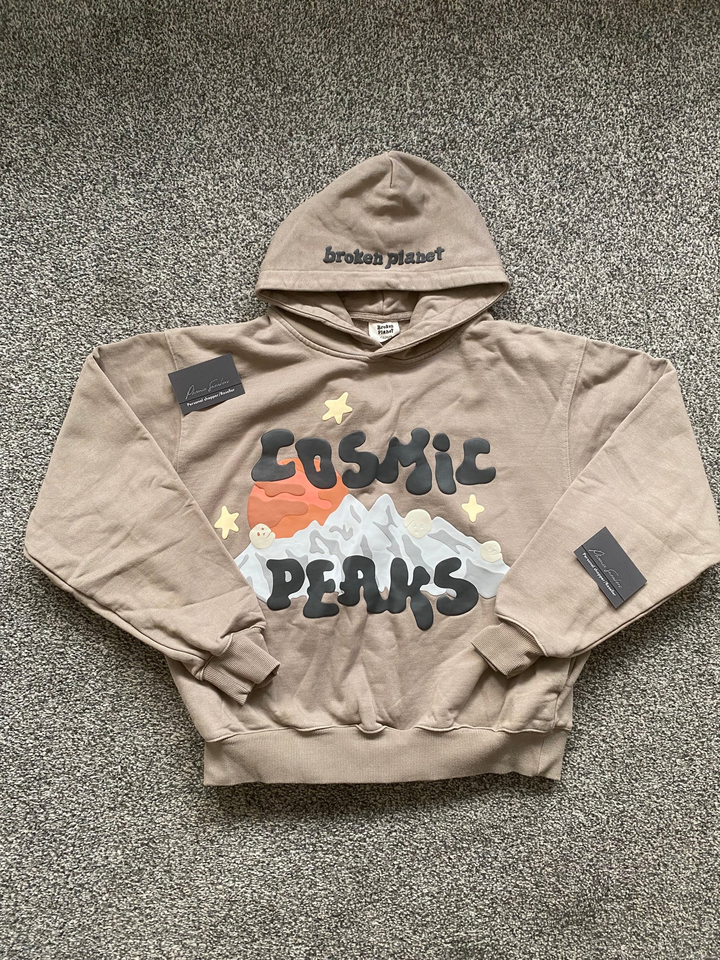 Broken planet 'cosmic peaks' hoodie