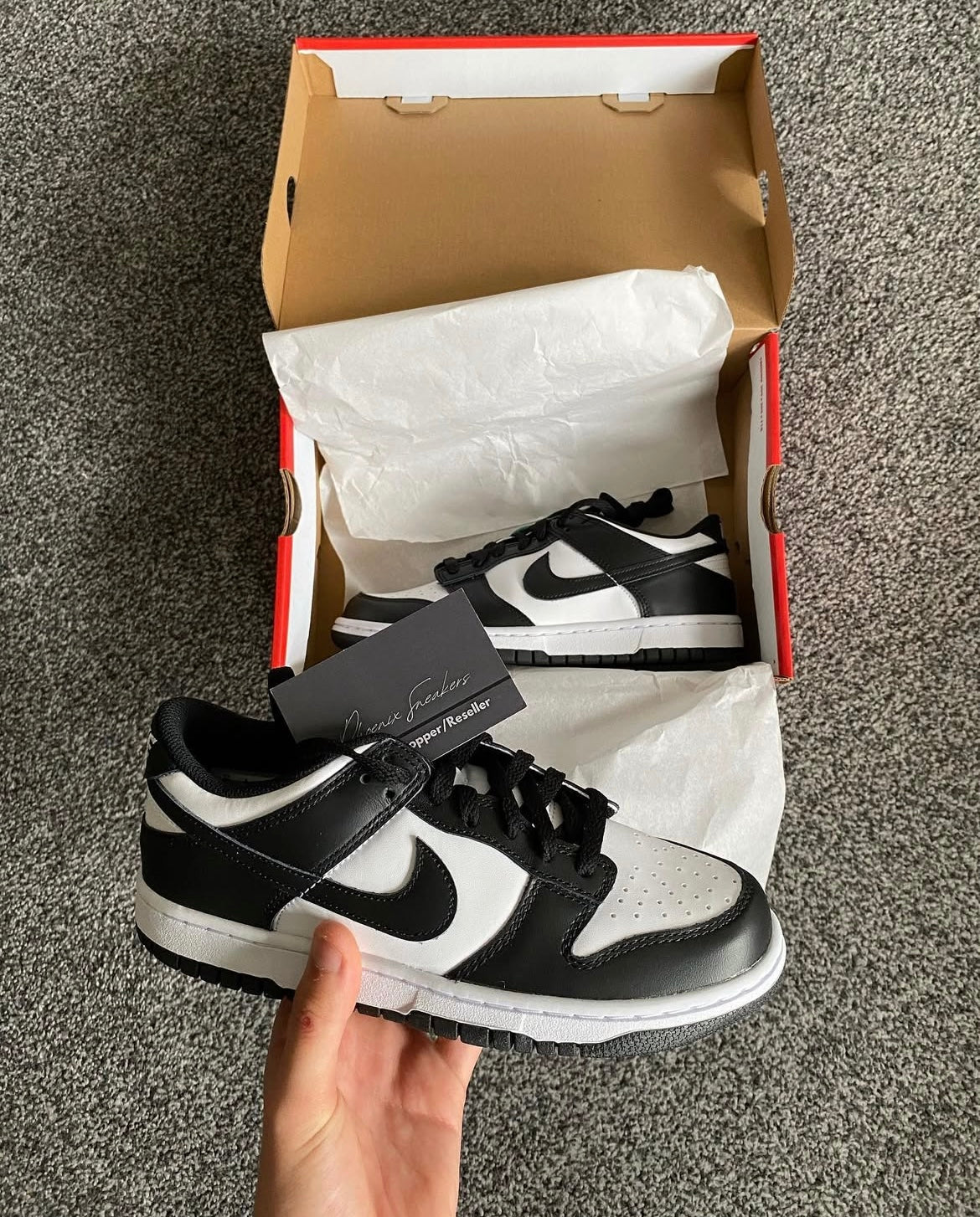 Nike dunk low 'retro panda'