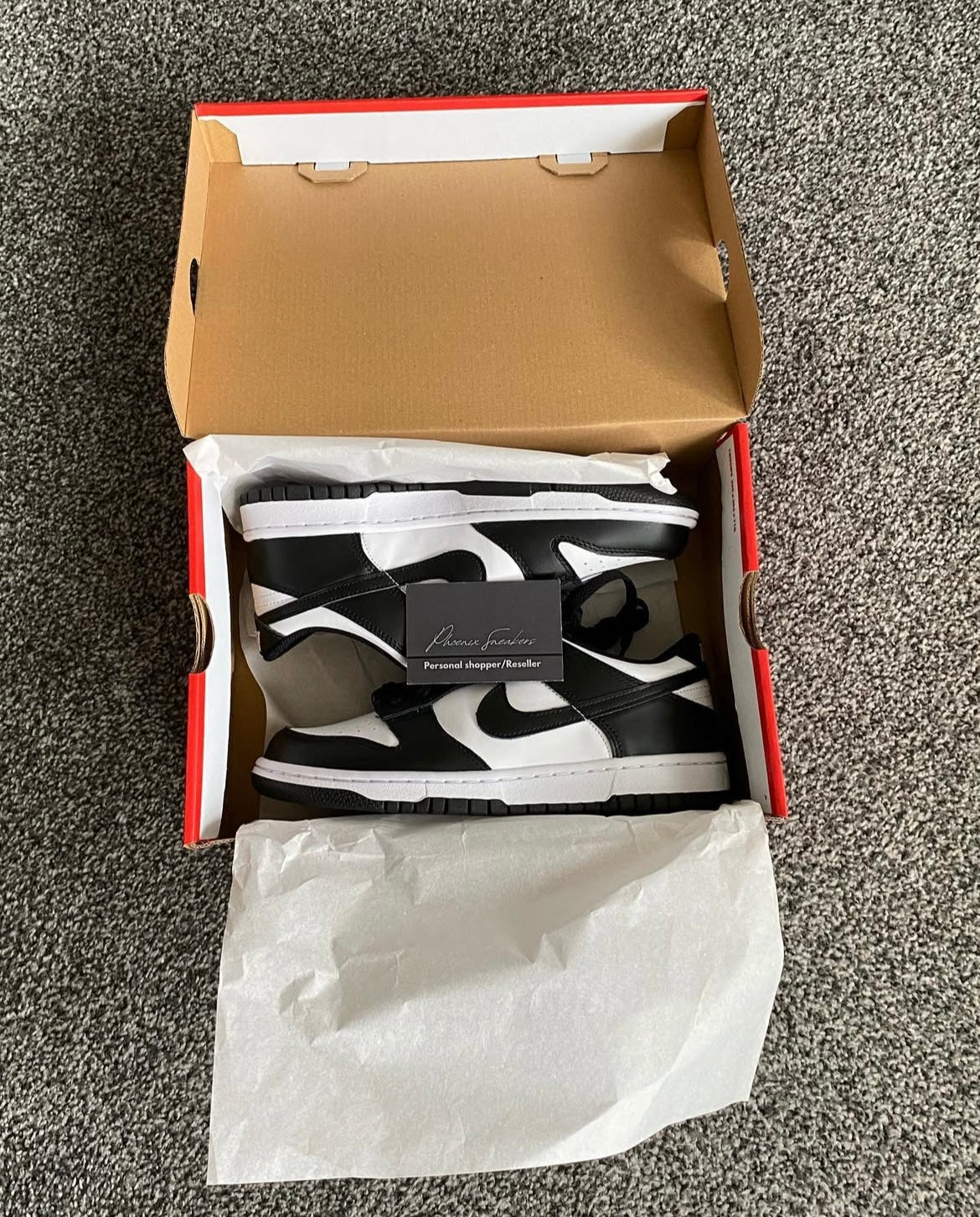 Nike dunk low 'retro panda'