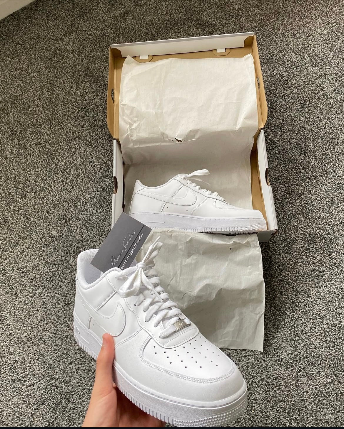 Nike air force 1 'triple white'