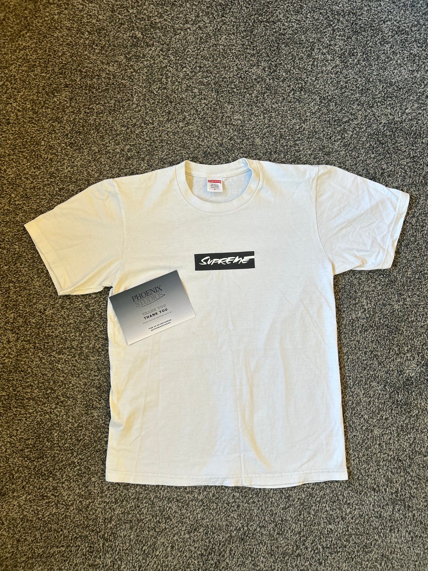 Supreme 'Futura' box logo t shirt