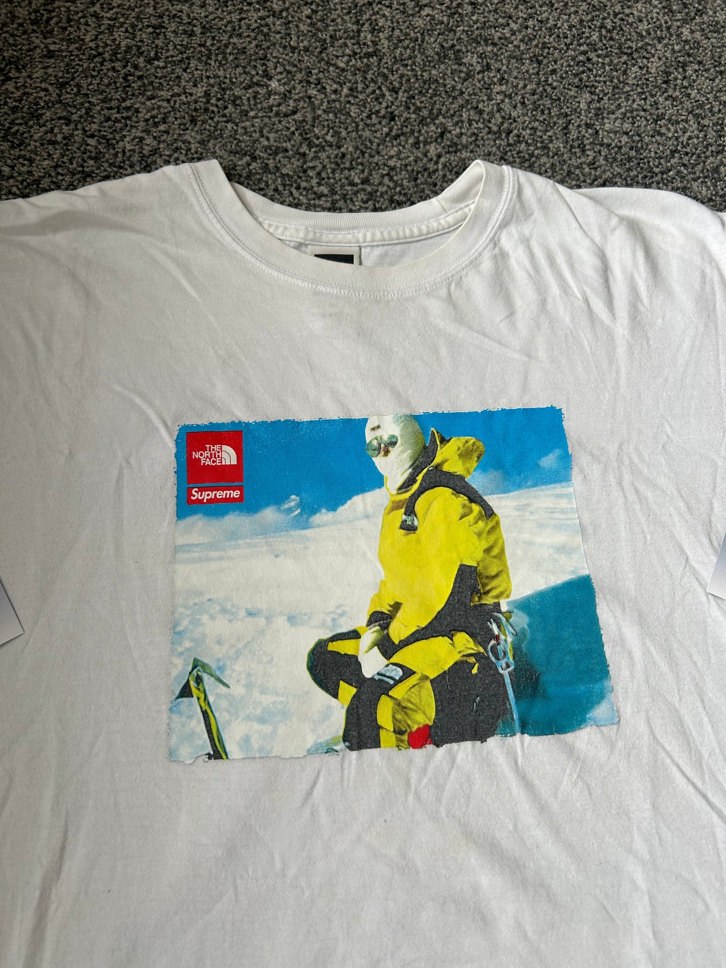 Supreme x The North face 'Expedition' t shirt