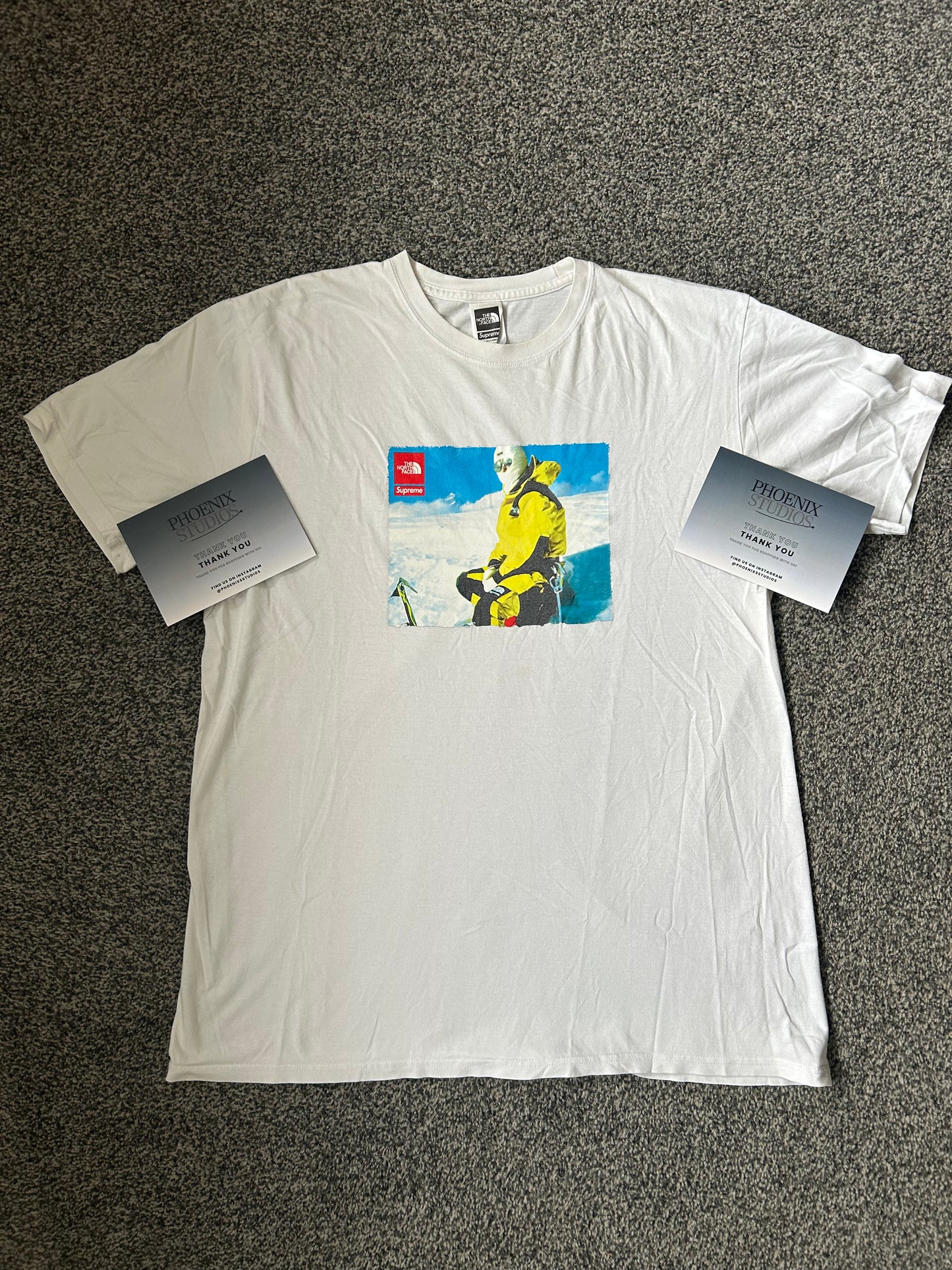 Supreme x The North face 'Expedition' t shirt