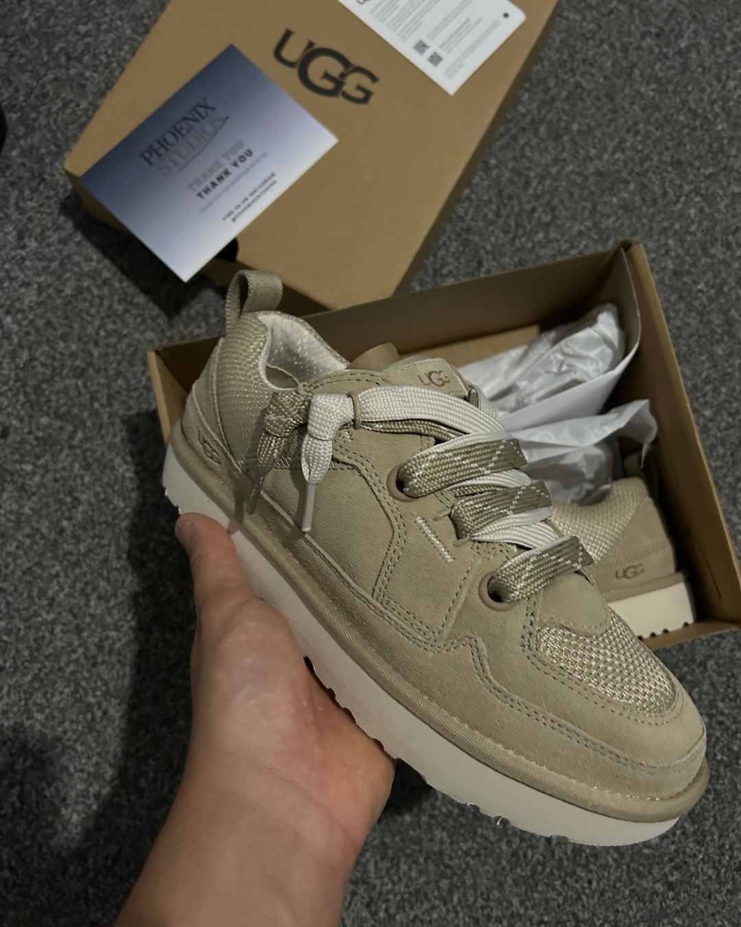 UGG Lowmel 'Mustard seed' trainers