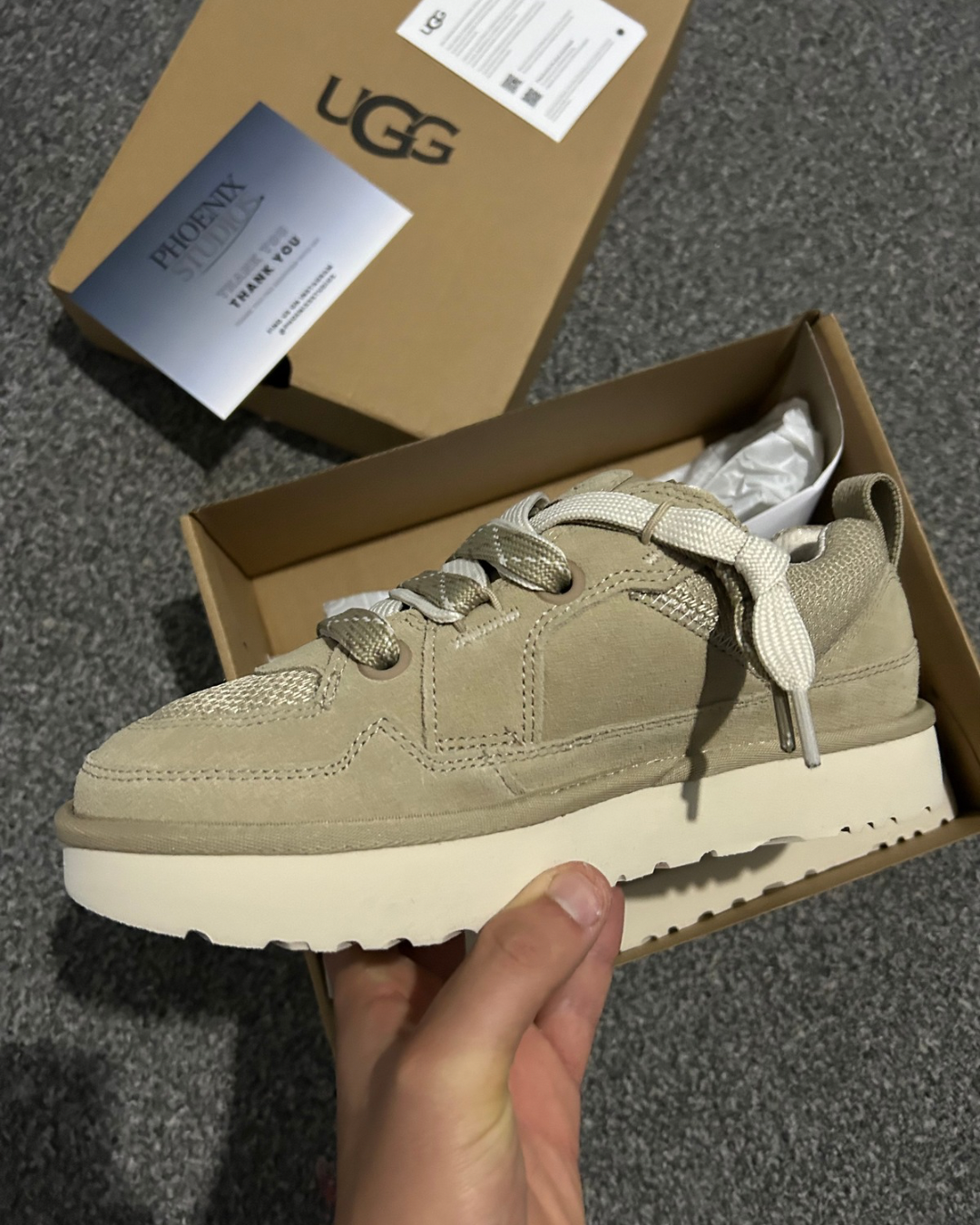 UGG Lowmel 'Mustard seed' trainers