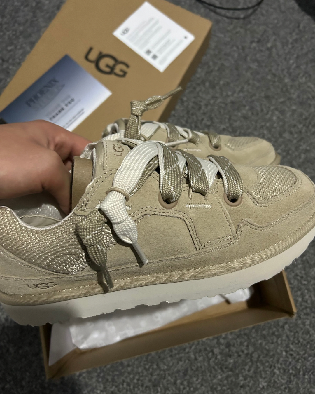 UGG Lowmel 'Mustard seed' trainers