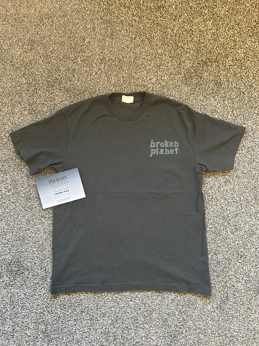 Broken planet 'basics' t shirt black